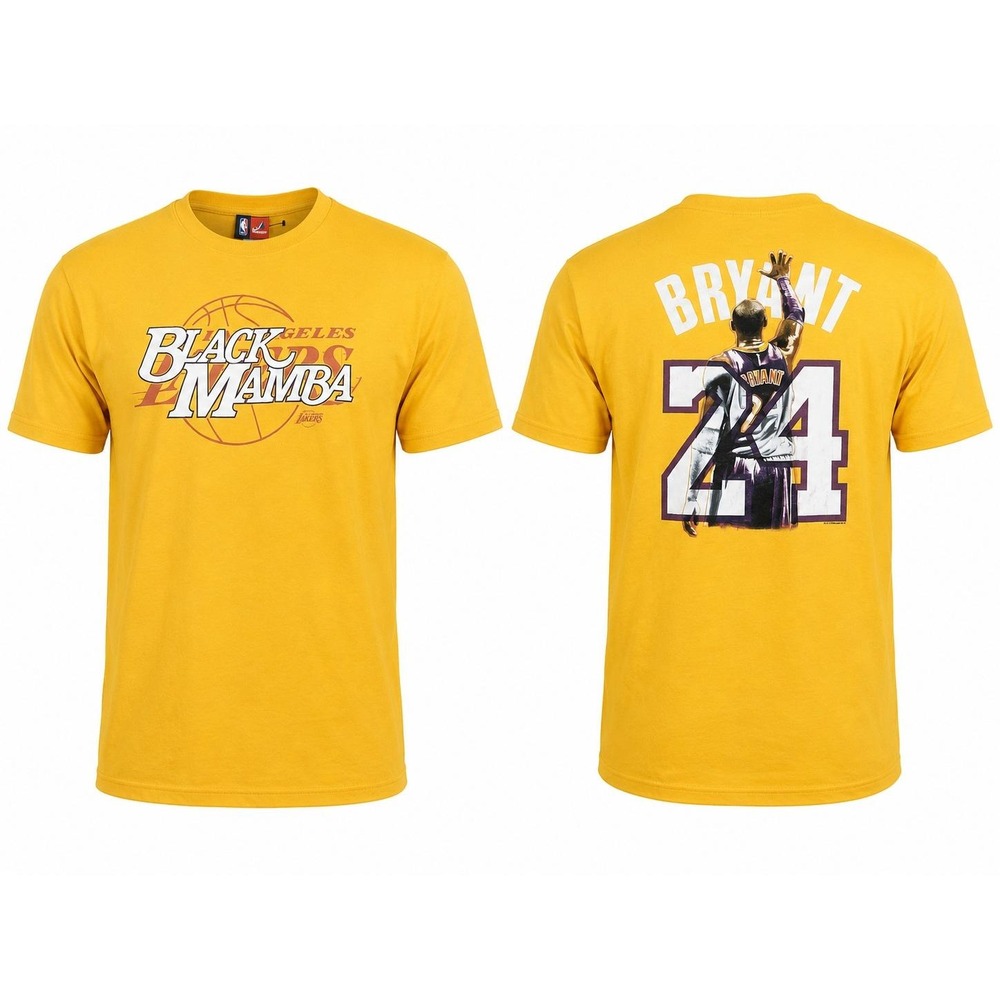 Vintage Majestic NBA Los Angeles Lakers Kobe Bryant Black Mamba T-Shirt 2XL A6